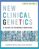 New Clinical Genetics, fourth edition: A guide to genomic medicine