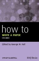 How To Write a Paper (PDF eBook)