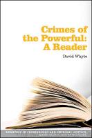 Crimes of the Powerful: A Reader