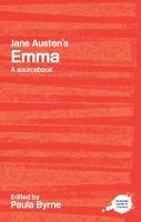 Jane Austen's Emma: A Routledge Study Guide and Sourcebook