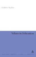 Values in Education (PDF eBook)