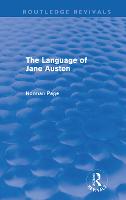 Language of Jane Austen (Routledge Revivals), The