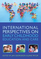 International Perspectives on Early Childhood Education and Care (ePub eBook)