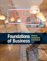 Foundations of Business (PDF eBook)