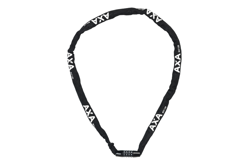 AXA Rigid Code Chain Lock, Black