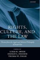 Rights, Culture and the Law: Themes from the Legal and Political Philosophy of Joseph Raz