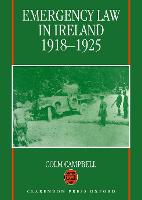 Emergency Law in Ireland 1918-1925