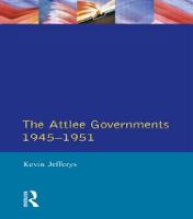 Attlee Governments 1945-1951, The