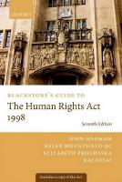 Blackstone's Guide to the Human Rights Act 1998 (PDF eBook)