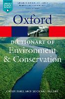 Dictionary of Environment and Conservation, A