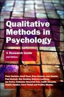 Qualitative Methods in Psychology: a Research Guide (ePub eBook)