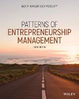 Patterns of Entrepreneurship Management (PDF eBook)