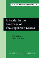 A Reader in the Language of Shakespearean Drama (PDF eBook)