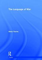 Language of War, The