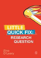 Research Question: Little Quick Fix (PDF eBook)