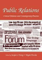Public Relations: Critical Debates and Contemporary Practice