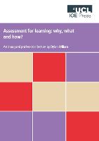 Assessment for learning: Why, what and how?