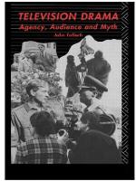 Television Drama: Agency, Audience and Myth