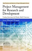 Project Management for Research and Development: Guiding Innovation for Positive R&D Outcomes (PDF eBook)