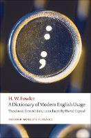 A Dictionary of Modern English Usage (PDF eBook)