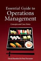 Essential Guide to Operations Management: Concepts and Case Notes (ePub eBook)