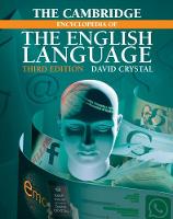 The Cambridge Encyclopedia of the English Language (PDF eBook)