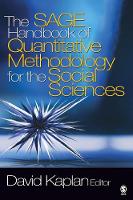 SAGE Handbook of Quantitative Methodology for the Social Sciences, The