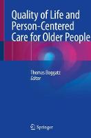 Quality of Life and Person-Centered Care for Older People (ePub eBook)