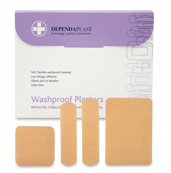 Dependaplast Washproof Plasters Assorted x 100